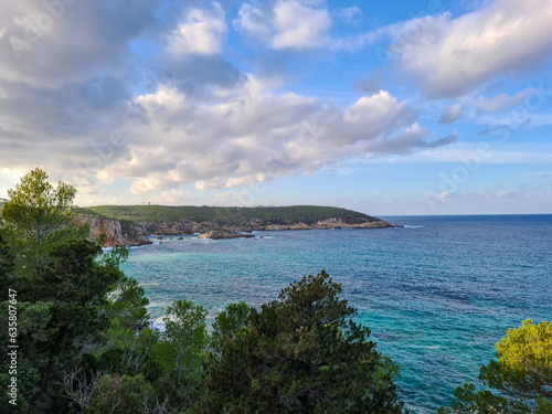 view of the coast of the sea