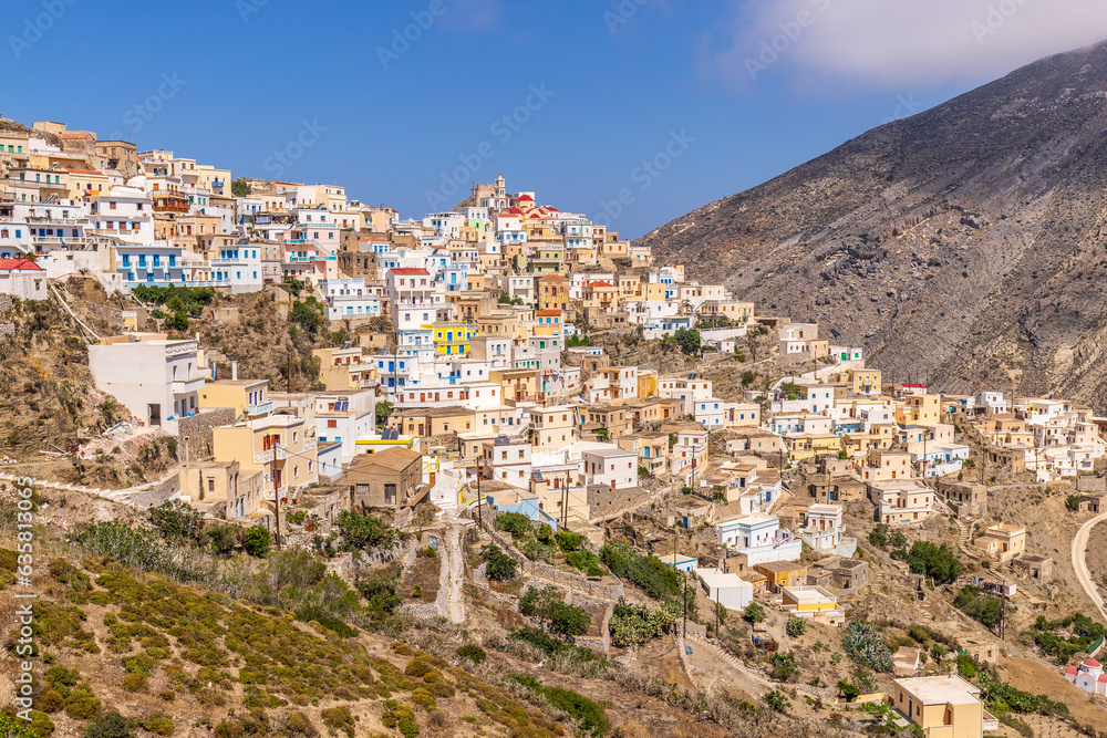 Olympos Village: Captivating Homes, Scenic Views, and Rich History in Northern Karpathos Island, Greece