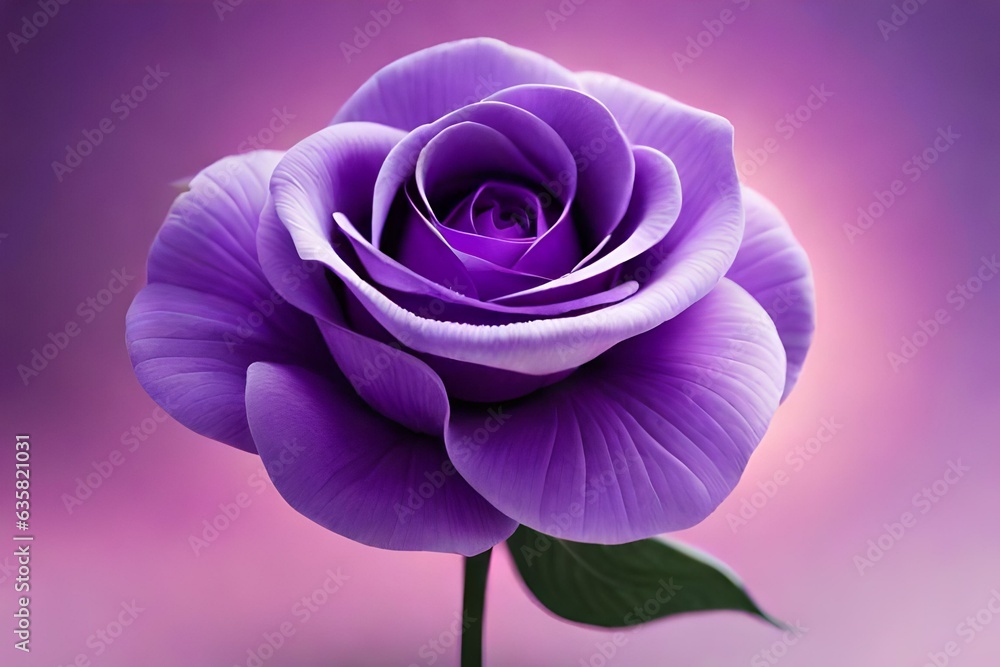 Bud, rose flower on a neutral background created by AI Bud, rose flower on a neutral background created by AI