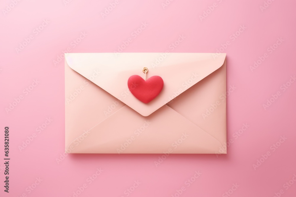 Love Letter with Heart Enclosure