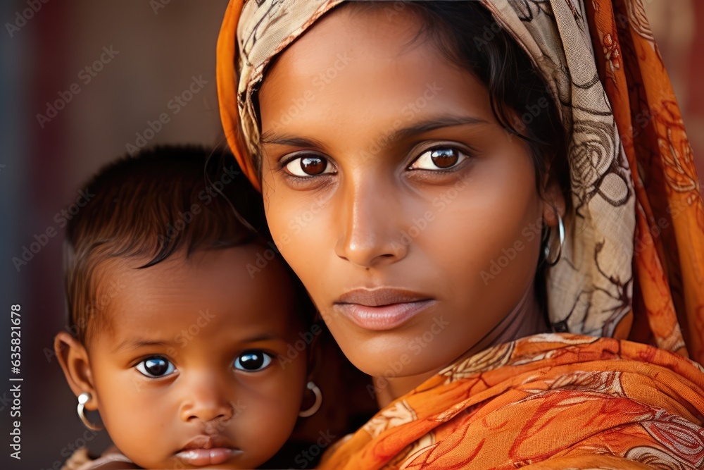A mother holding her baby close, cherishing the bond between them.. A fictional character Created By Generated AI. A mother holding her baby close, cherishing the bond between them.. A fictional character Created By Generated AI.