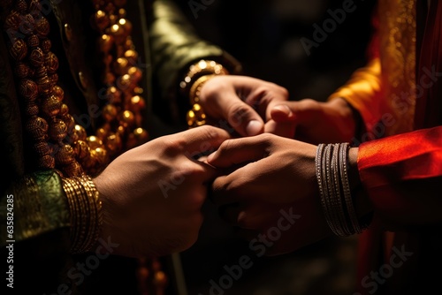 A Golden Covenant - Two People Joining Hands © shelbys