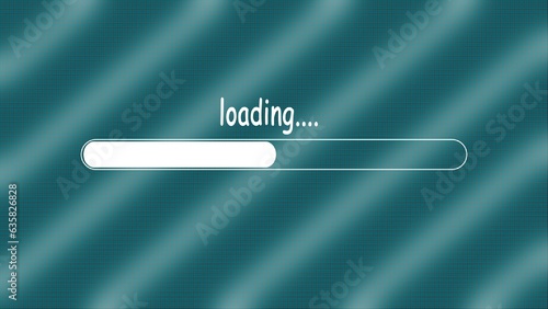 abstract loading bar icon illustration background 4k 