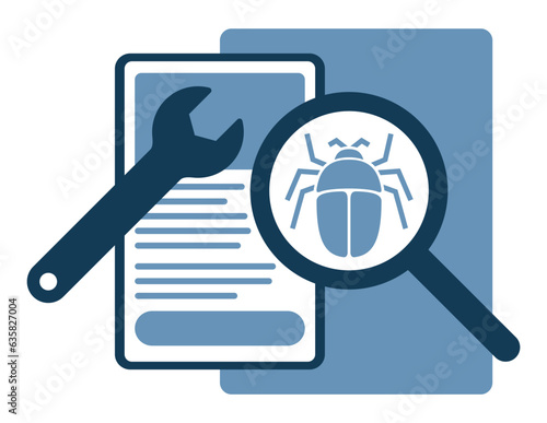 Bug fixing icon for improve website performance