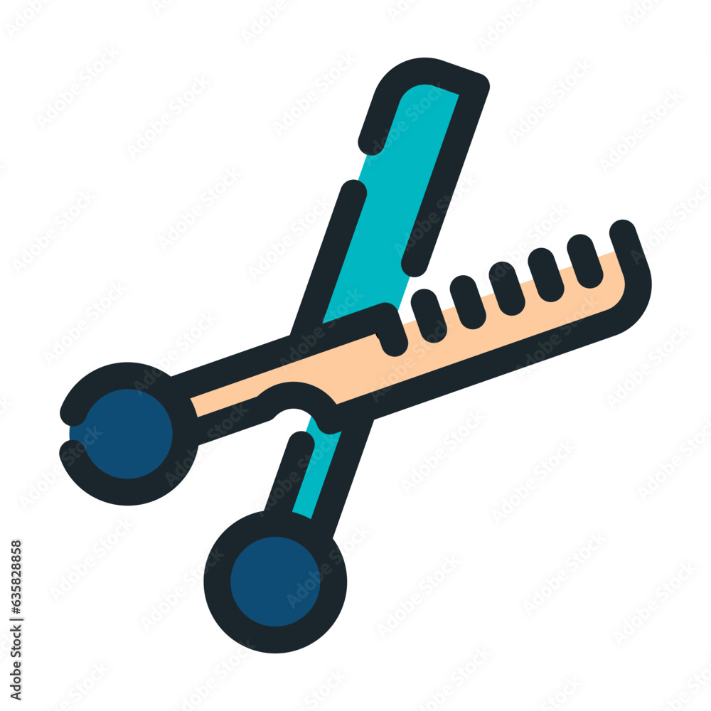 scissor line icon best for web design scissor line icon best for web design