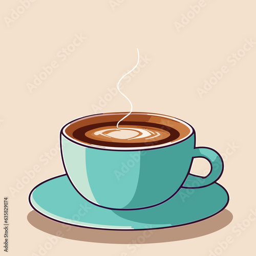 Great illustration of a coffee cup