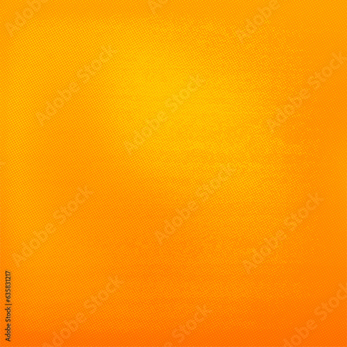 Orange color background. Simple square backdrop with copy space, usable for social media promotions, events, banners, posters, anniversary, party, and online web Ads