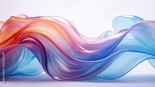 Flowing plastic waves in gradient dance