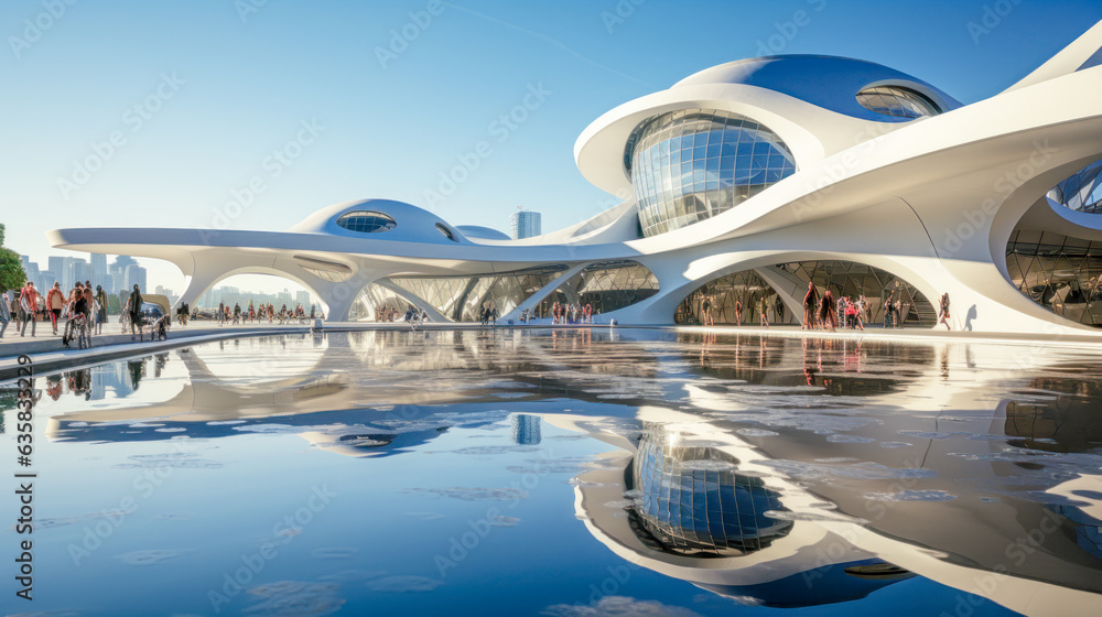 Sculptural Architecture Concept Brainstorming Futuristic EXPO Architecture Wallpaper Background Poster Digital Art Generative AI KI Journal Sculptural Architecture Concept Brainstorming Futuristic EXPO Architecture Wallpaper Background Poster Digital Art Generative AI KI Journal