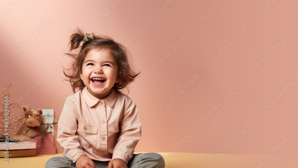 Happy Baby Playing happily Happy Baby Playing happily