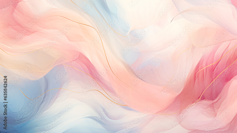Abstract watercolor paint wave background