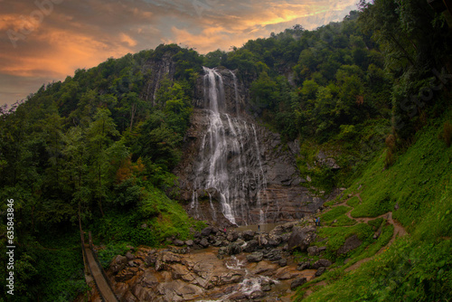 Mencuna Waterfall Artvin Turkey Water Stones photo