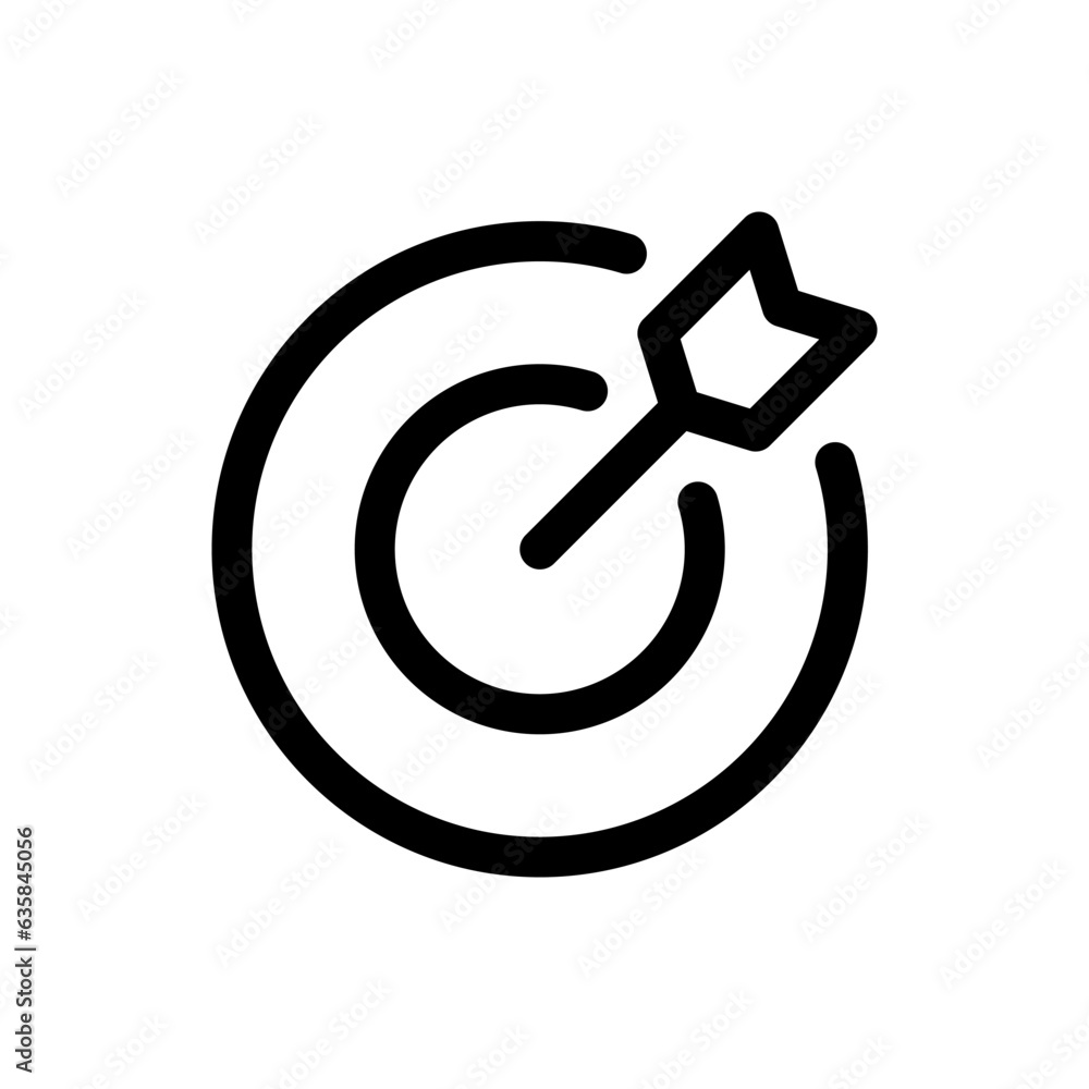 Simple Target icon. The icon can be used for websites, print templates, presentation templates, illustrations, etc Simple Target icon. The icon can be used for websites, print templates, presentation templates, illustrations, etc