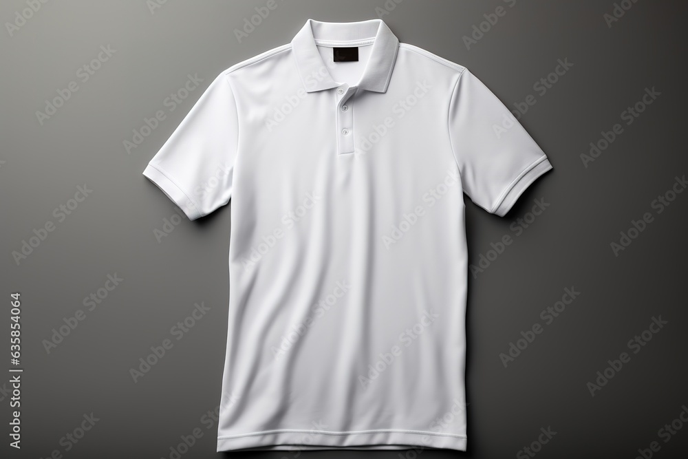 White T-Shirt Mock up template for design print and advertising. White T-Shirt Mock up template for design print and advertising.