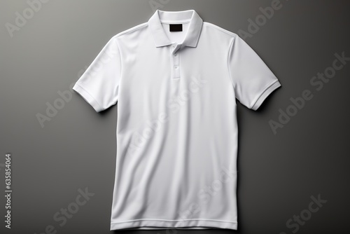 White T-Shirt Mock up template for design print and advertising.