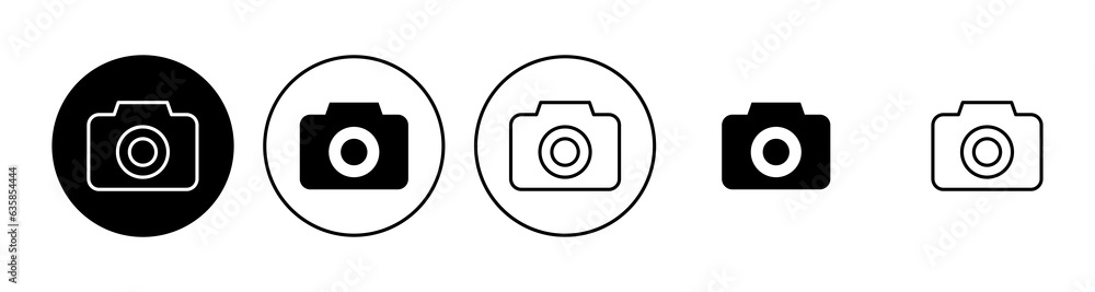 Camera icon set. photo camera icon. camera photography icon. Camera icon set. photo camera icon. camera photography icon.