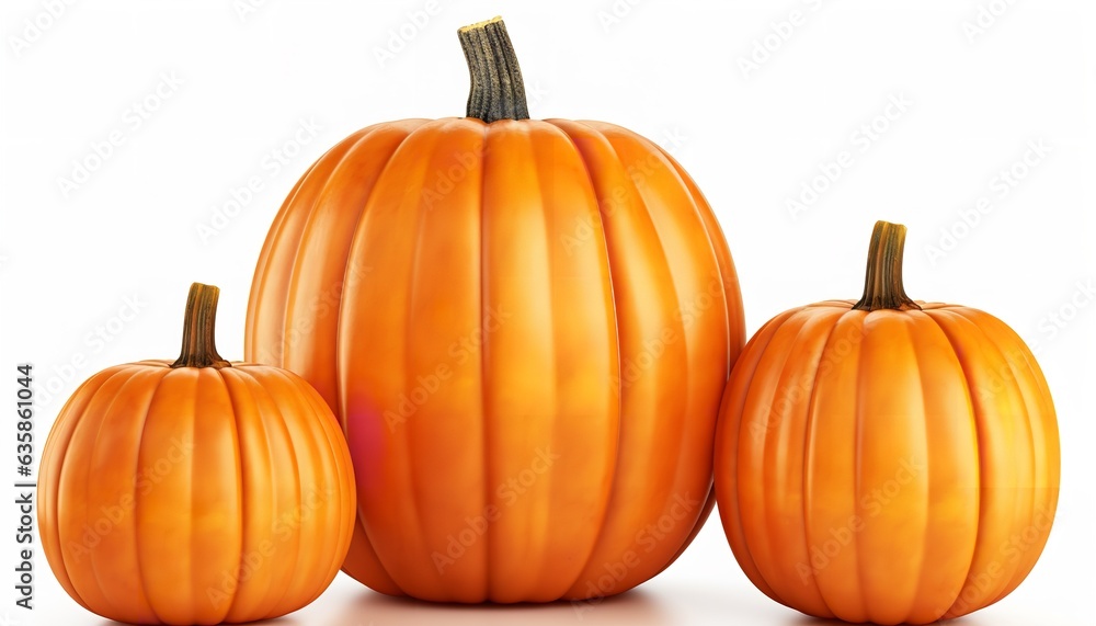 halloween pumpkins isolated on white background png