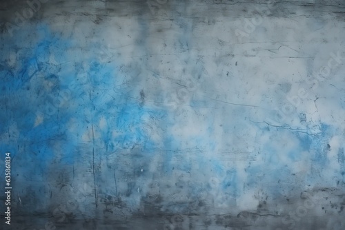 Abstract cement wall with black and blue texture for displaying products in a studio room; serves as a background.