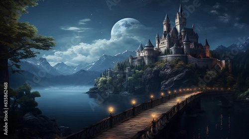 castle in the night © hania