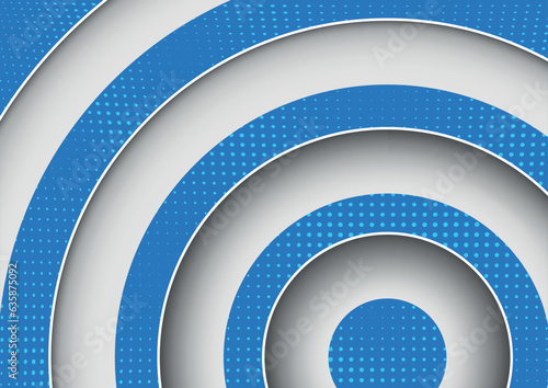 Background with Blue Pop-ar...
