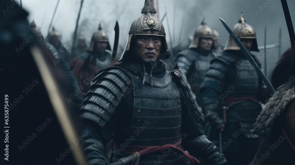 Epic samurai battle Epic samurai battle