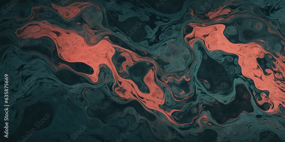 Obraz premium AI Generated. AI Generative. Geometric abstract swirl texture surface marble stone decoration background. Graphic Art