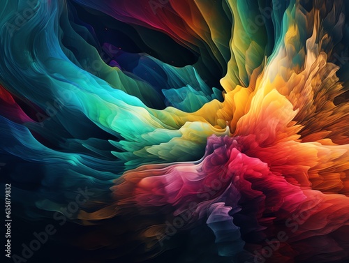 colorful abstract background for desktop and wallpaper © Rosyad