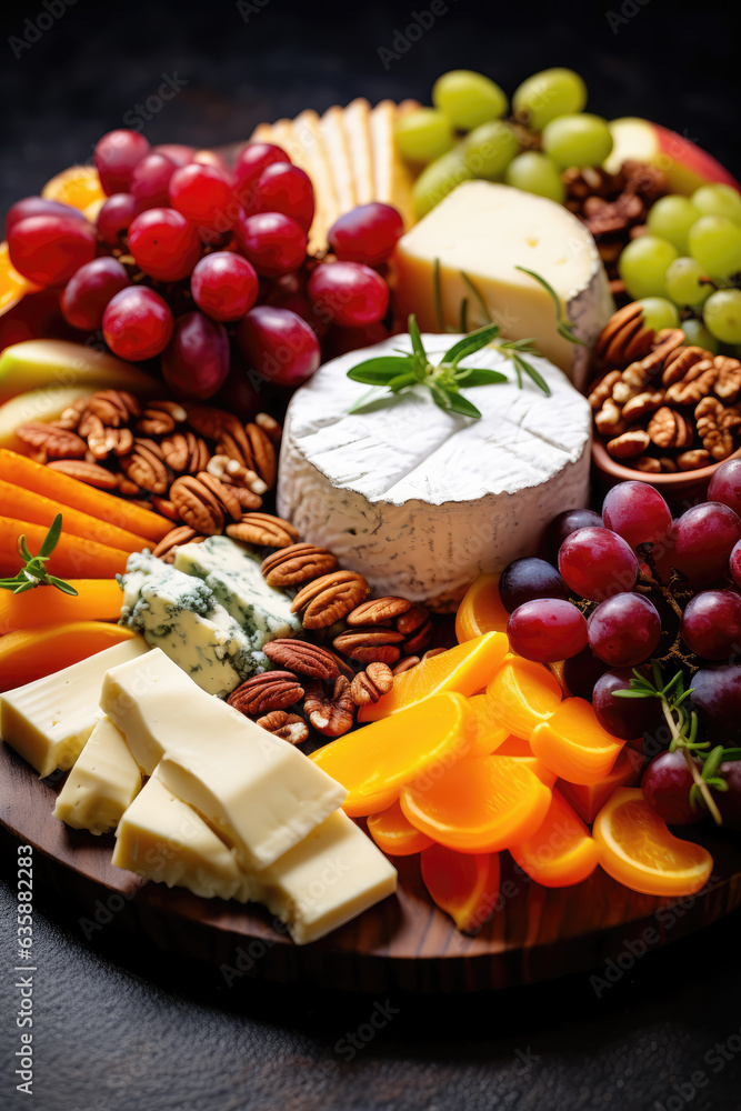 Cheese and Fruits Platter