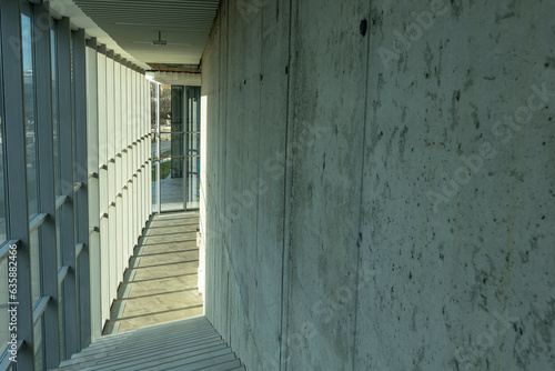 Interior of big office spac...