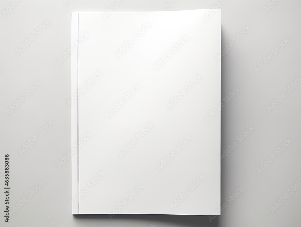 Top view blank paper. Desktop mock up, Flat lay of grey working table background with office equipment, mockup greeting card Top view blank paper. Desktop mock up, Flat lay of grey working table background with office equipment, mockup greeting card