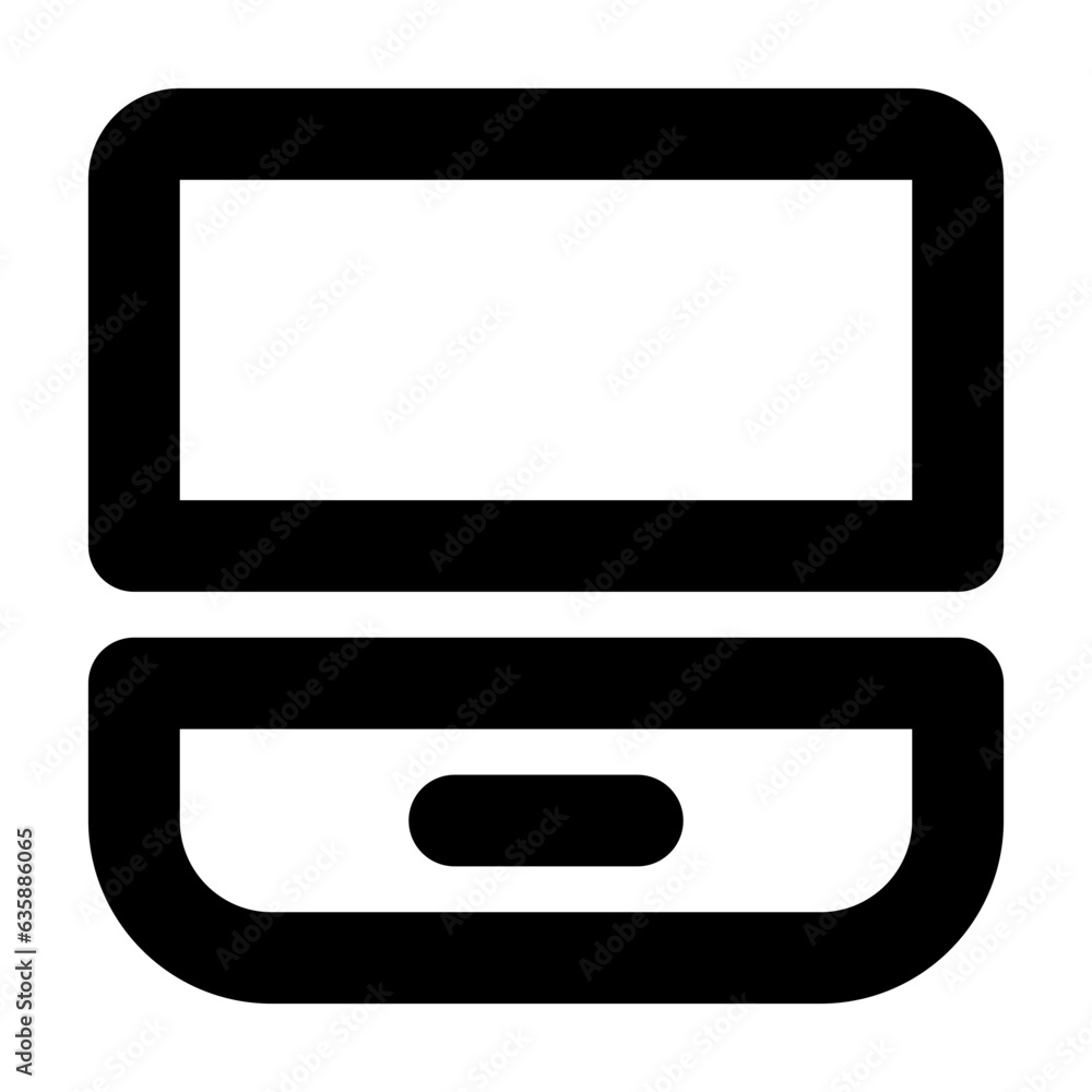 Laptop line icon best for web design Laptop line icon best for web design