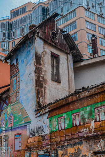 old houses in the old town