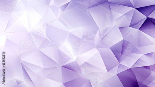  a purple and white abstract background with a low poly design. generative ai