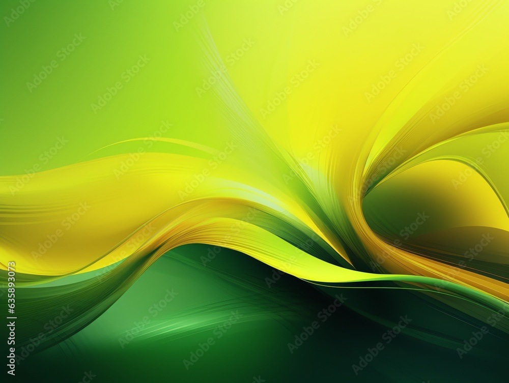 Fototapeta premium green and yellow abstract background for desktop and wallpaper