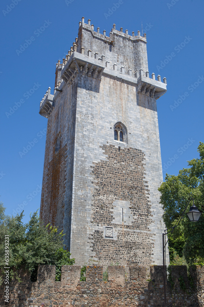 Beja Castle marble keep, Portugal