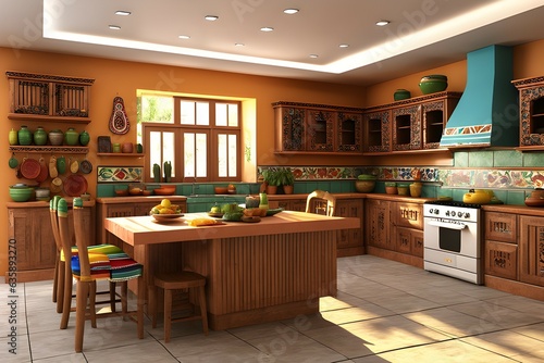 Indian-style kitchen