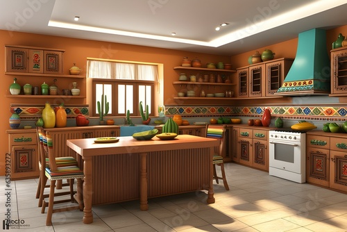 Indian-style kitchen