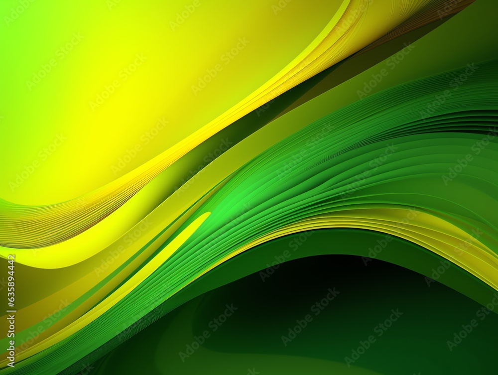 Fototapeta premium green and yellow abstract background for desktop and wallpaper