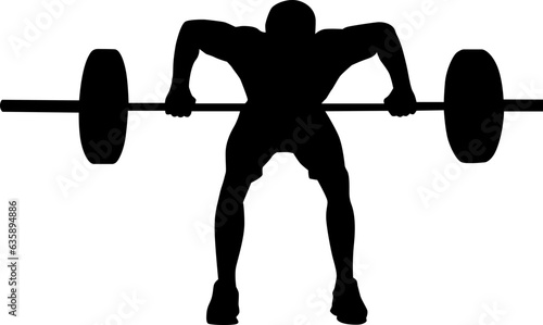 weight lifting silhouette