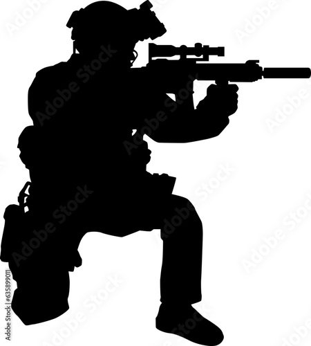soldier silhouette