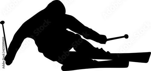 ski silhouette