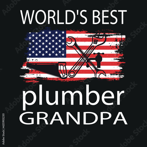 world's best plumber grandpa