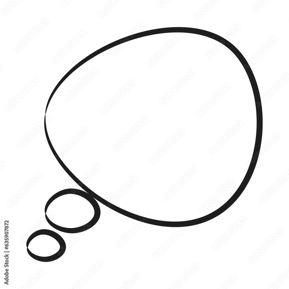 Speech bubble icon. Flat design. Isolated white background Speech bubble icon. Flat design. Isolated white background