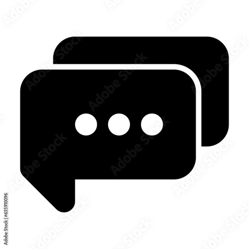 Comunication line icon best for web design