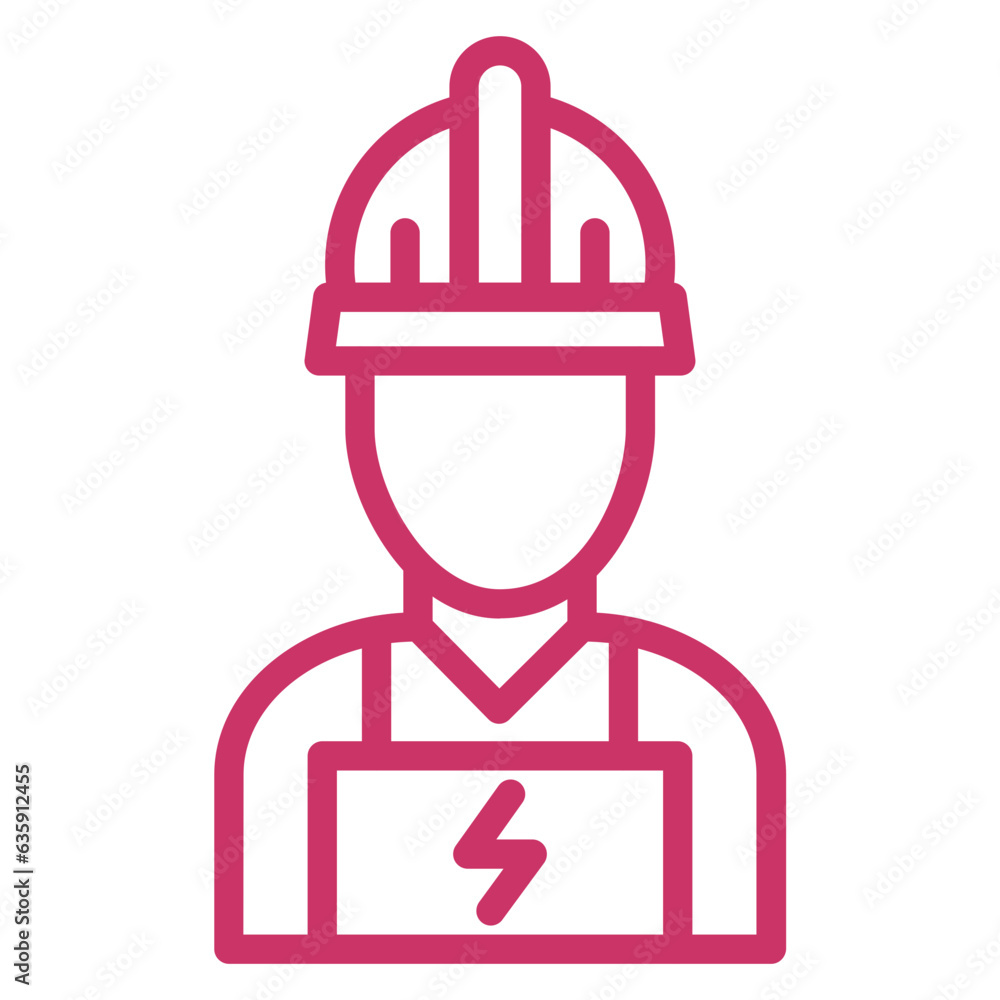 Vector Design Electrician Icon Style