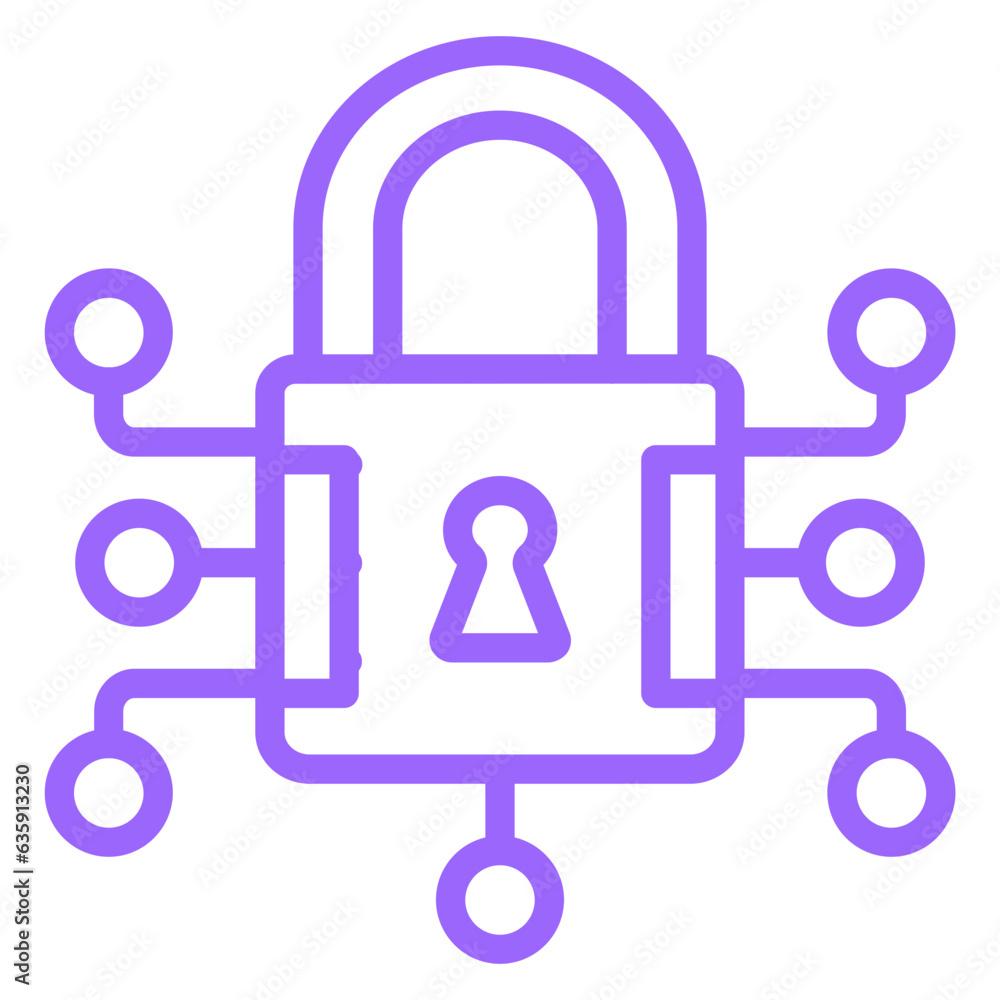 Vector Design Data Encryption Icon Style Vector Design Data Encryption Icon Style