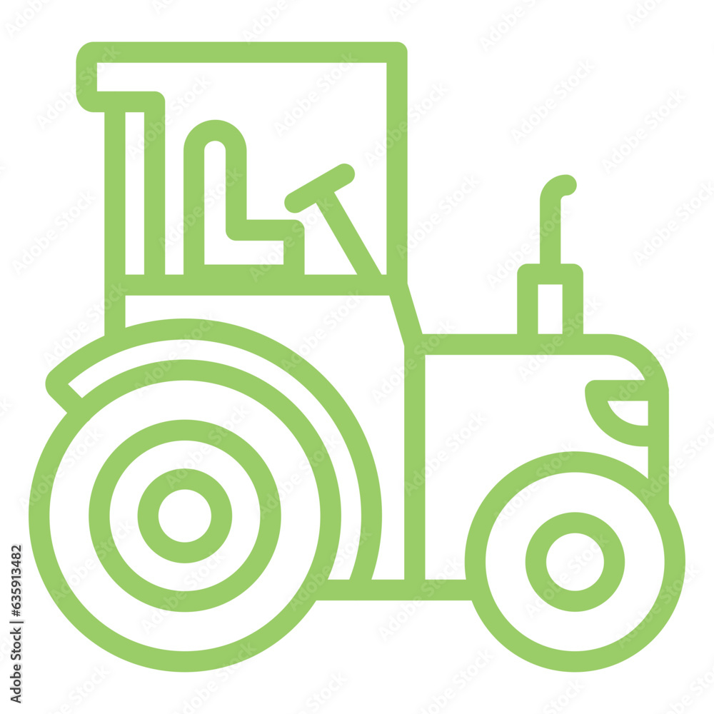 Vector Design Tractor Icon Style Vector Design Tractor Icon Style