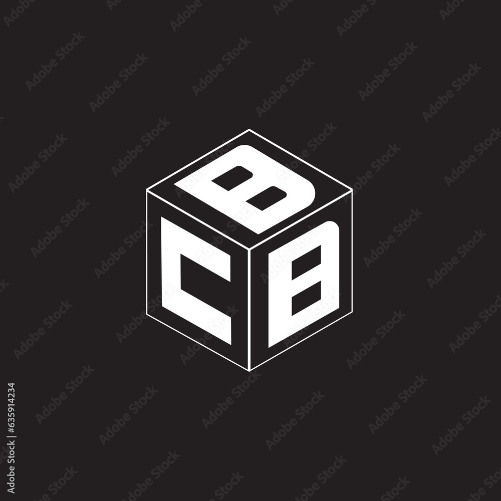 Obraz premium Cube letter Logo Design