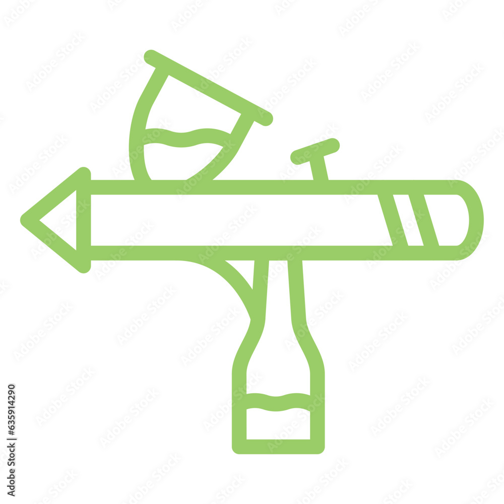 Vector Design Airbrush Icon Style