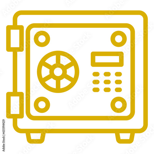 Vector Design Safebox Icon Style